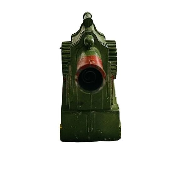 Vintage Barclay Manoil WW1 Hallow Cast Toy Cannon Lead Camo Cannon - Picture 3 of 7